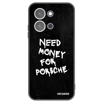 Picasee Μαύρη θήκη σιλικόνης για Xiaomi Redmi 15C 5G - Black Dollar