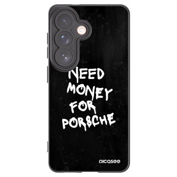 Picasee Μαύρη θήκη σιλικόνης για Samsung Galaxy S26 - Black Dollar