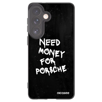 Picasee Μαύρη θήκη σιλικόνης για Samsung Galaxy S26+ - Black Dollar
