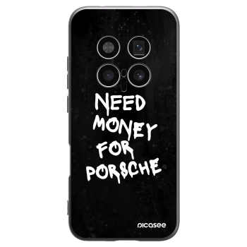 Picasee Μαύρη θήκη σιλικόνης για Honor Magic8 Pro 5G - Black Dollar