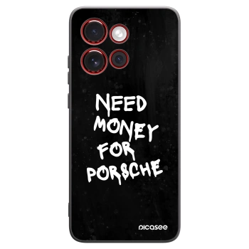 Picasee Μαύρη θήκη σιλικόνης για Motorola Edge 60 Neo 5G - Black Dollar