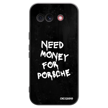 Picasee Μαύρη θήκη σιλικόνης για Google Pixel 10a - Black Dollar