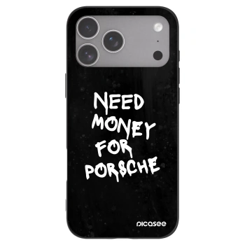 Picasee Μαύρη θήκη σιλικόνης για Apple iPhone 18 Pro Max - Black Dollar
