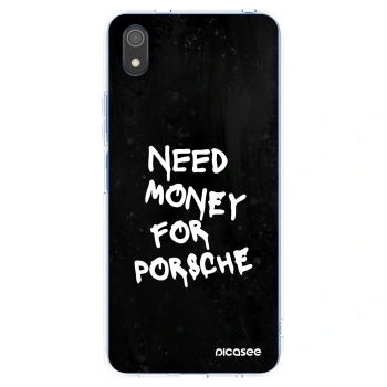 Picasee διαφανής θήκη σιλικόνης Xiaomi Redmi 7A - Black Dollar