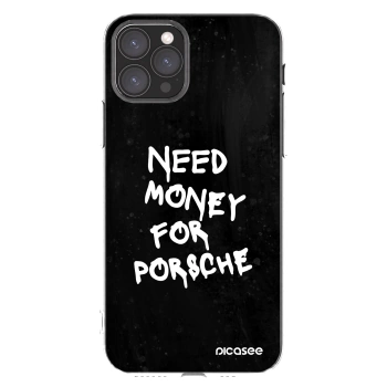 Picasee διαφανής θήκη σιλικόνης Apple iPhone 11 Pro - Black Dollar