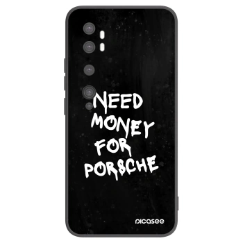 Picasee Μαύρη θήκη σιλικόνης για Xiaomi Mi Note 10 (Pro) - Black Dollar