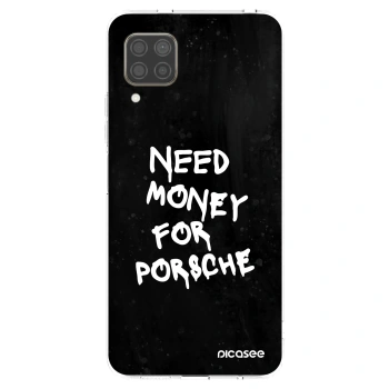 Picasee διαφανής θήκη σιλικόνης Huawei P40 Lite - Black Dollar