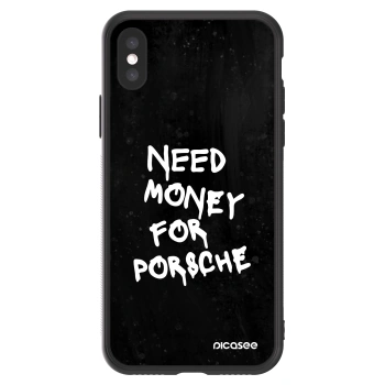 Picasee ULTIMATE CASE για Apple iPhone X/XS - Black Dollar