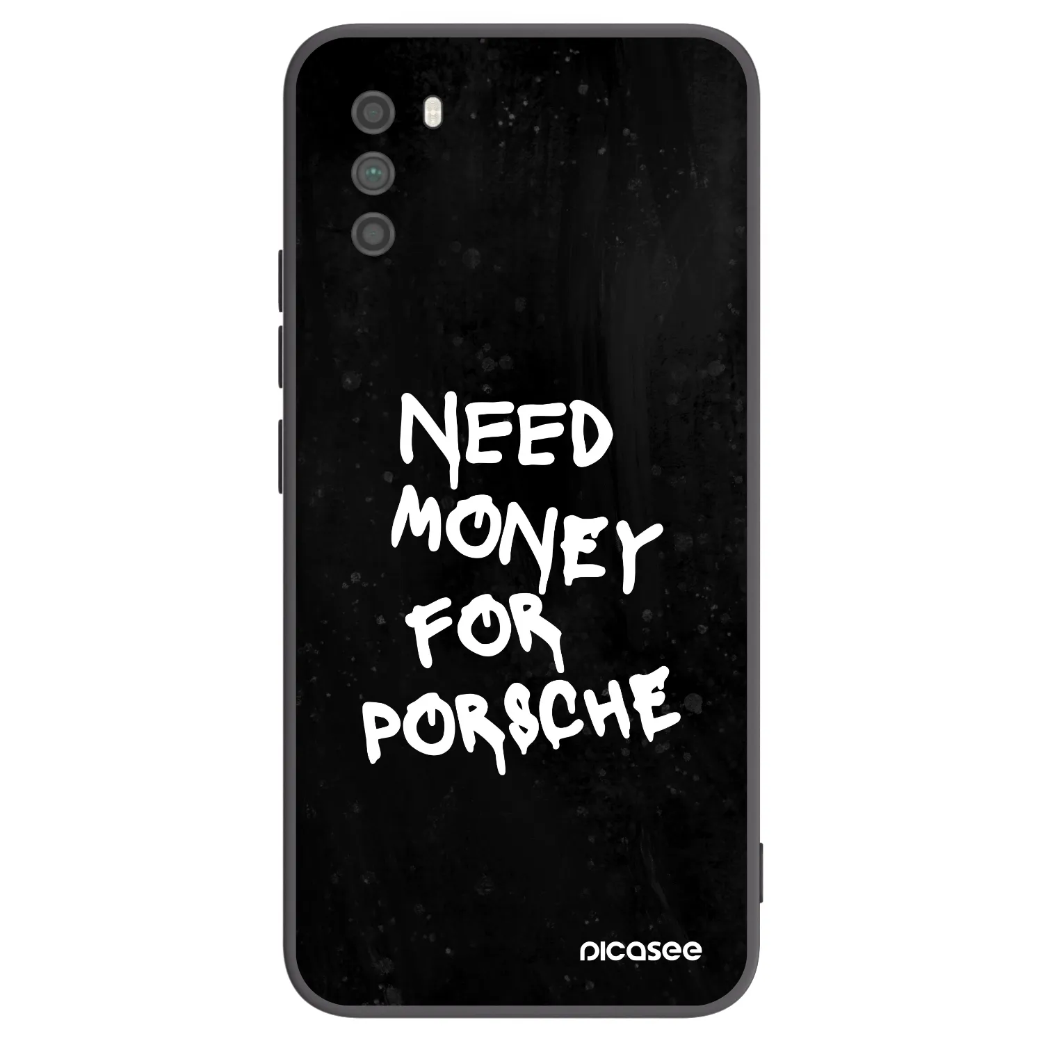 Picasee Μαύρη θήκη σιλικόνης για Xiaomi Poco M3 - Black Dollar