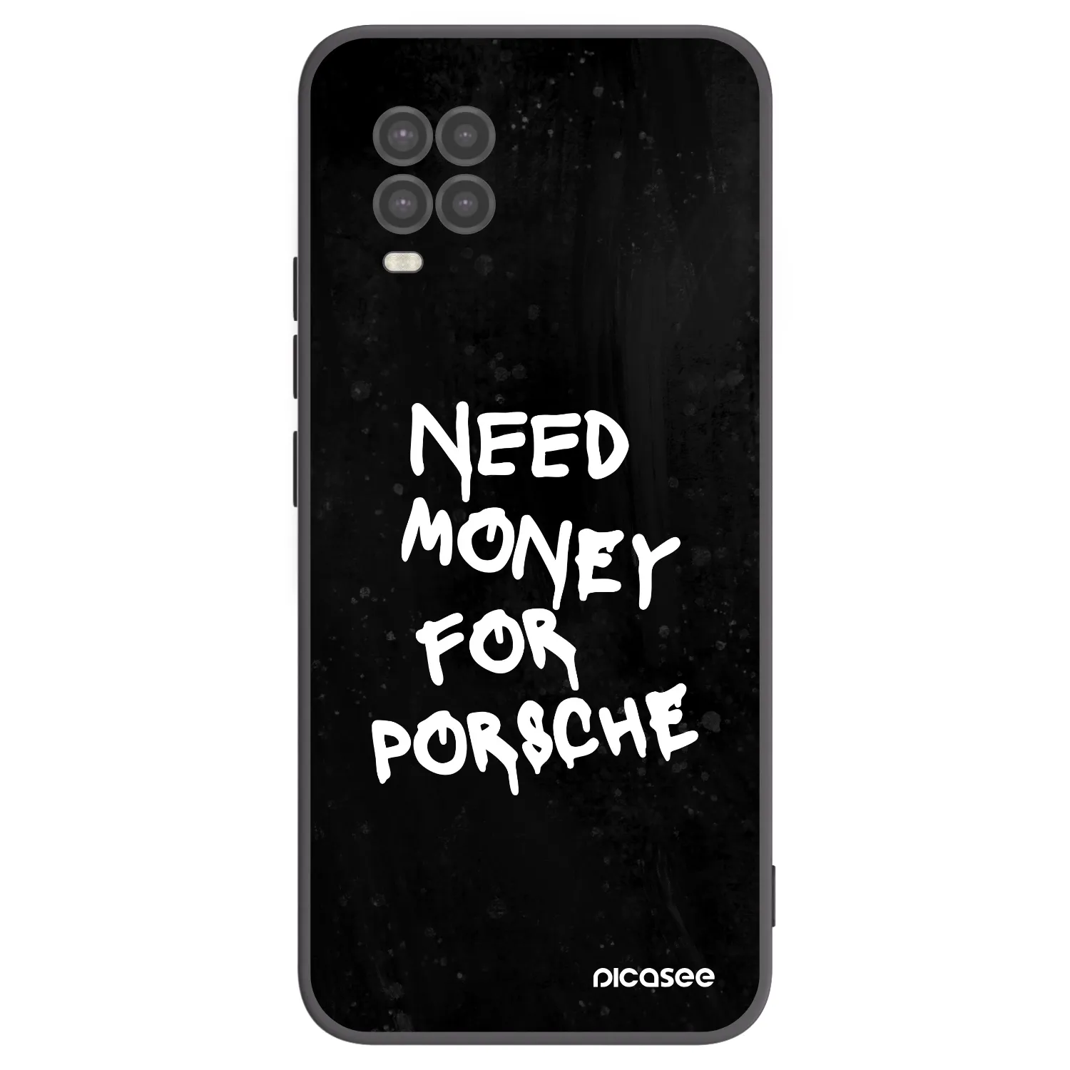 Picasee Μαύρη θήκη σιλικόνης για Xiaomi Mi 10 Lite - Black Dollar