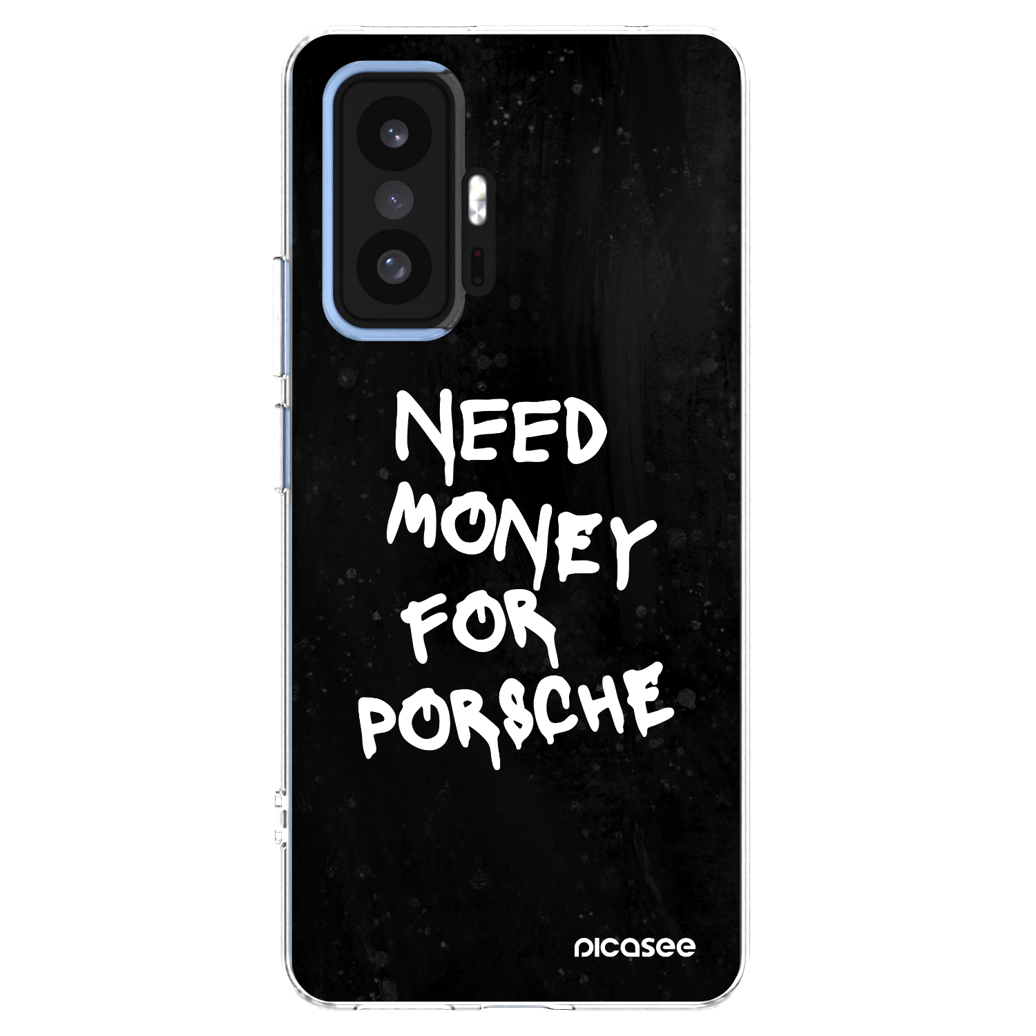 Picasee διαφανής θήκη σιλικόνης Xiaomi 11T Pro - Black Dollar