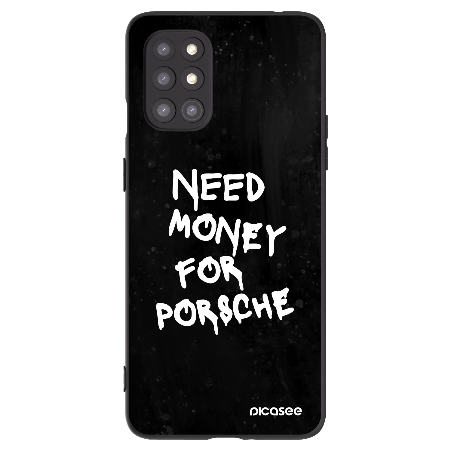 Picasee Μαύρη θήκη σιλικόνης για OnePlus 8T - Black Dollar
