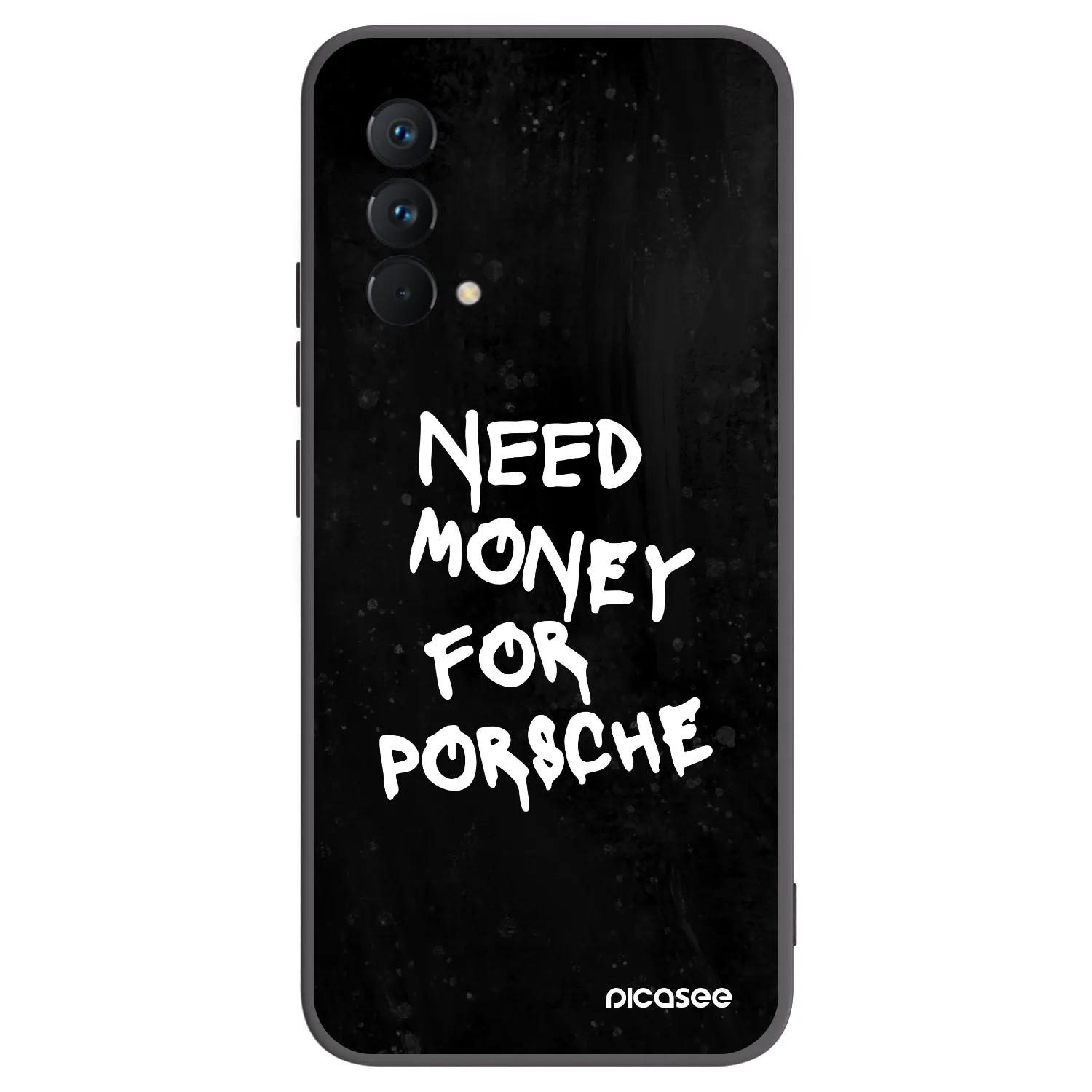 Picasee Μαύρη θήκη σιλικόνης για Realme GT Master Edition 5G - Black Dollar