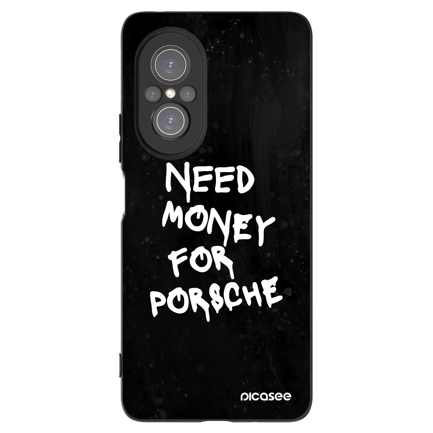 Picasee Μαύρη θήκη σιλικόνης για Huawei Nova 9 SE - Black Dollar