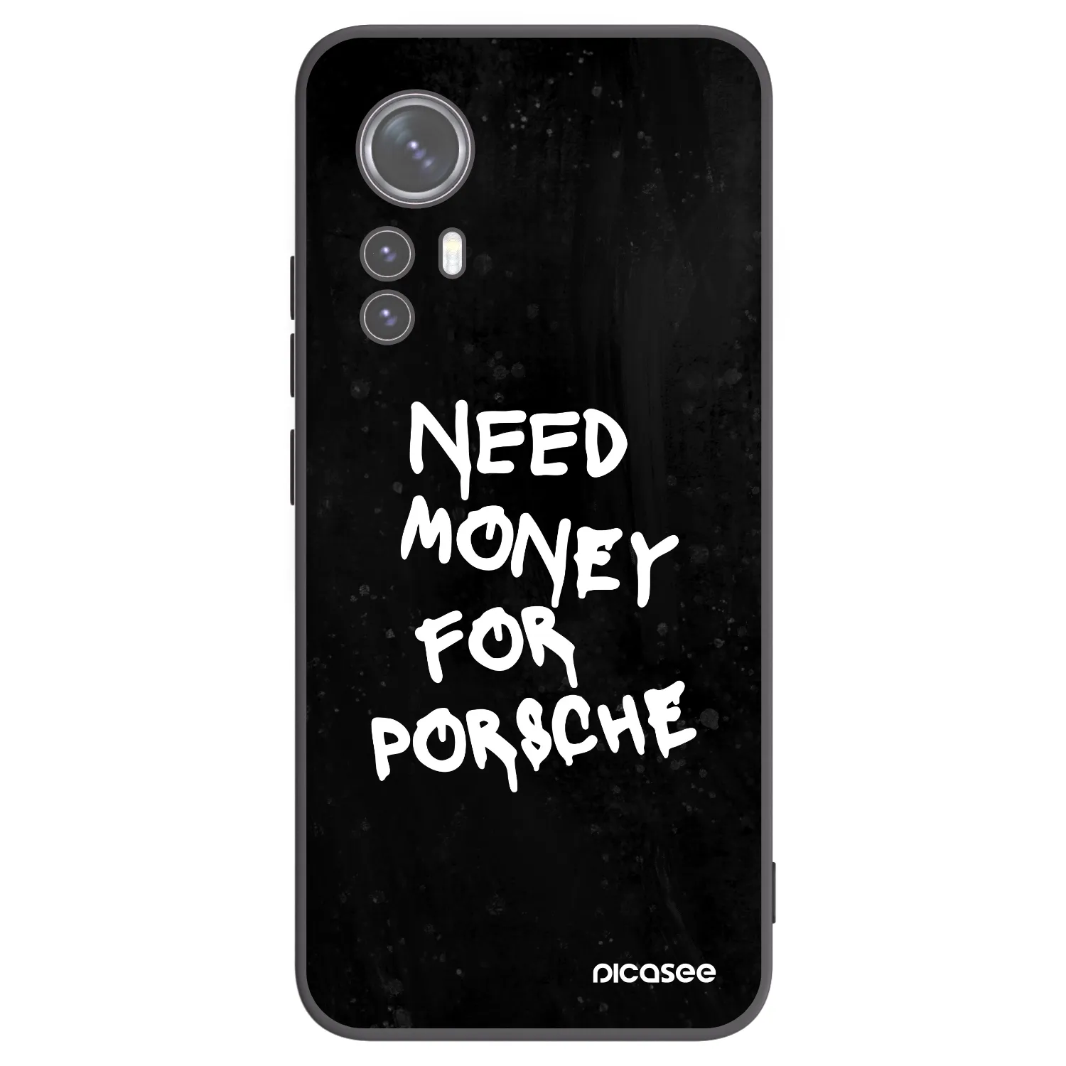 Picasee Μαύρη θήκη σιλικόνης για Xiaomi 12X - Black Dollar