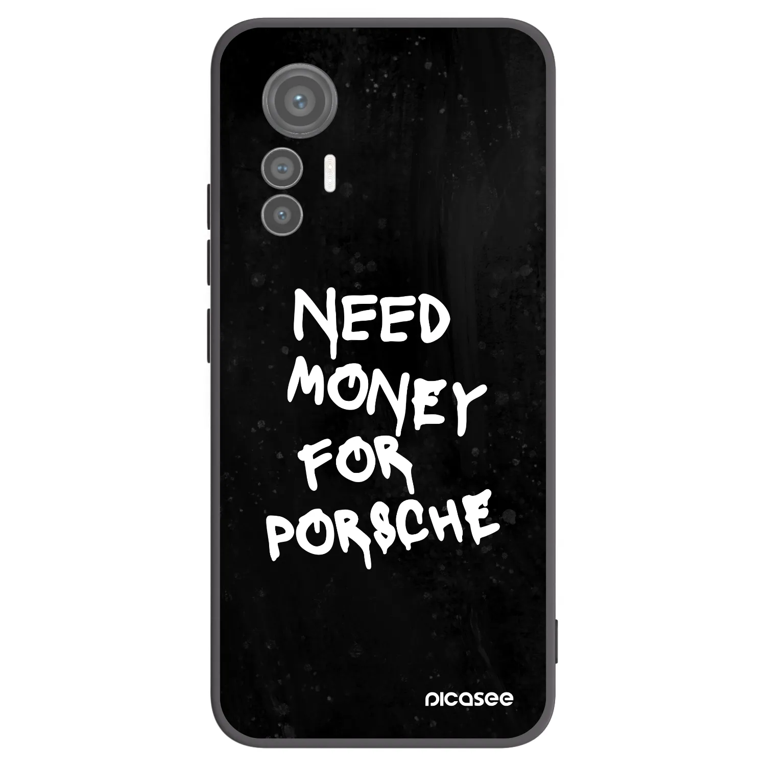 Picasee Μαύρη θήκη σιλικόνης για Xiaomi 12 Lite - Black Dollar