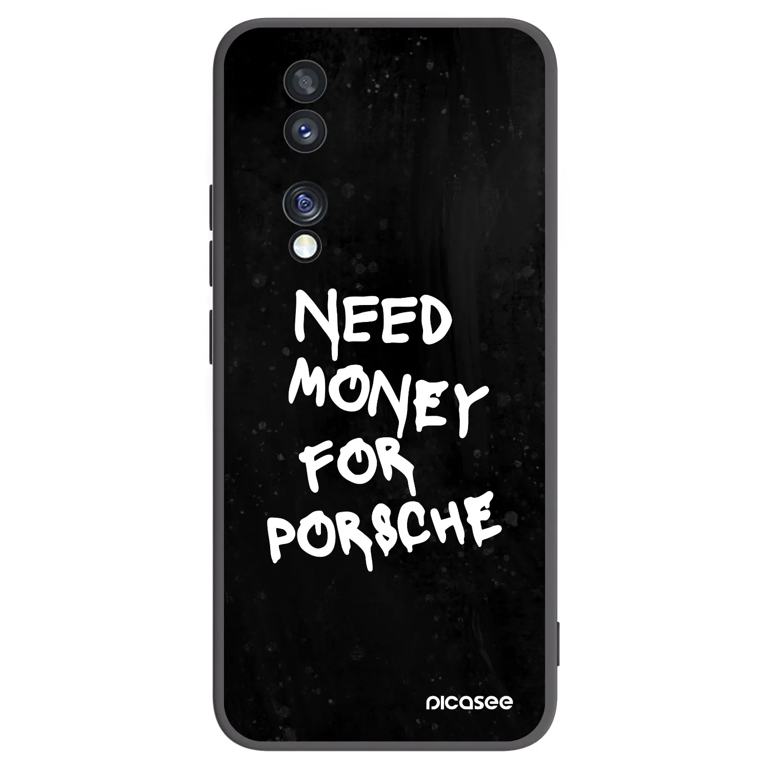 Picasee Μαύρη θήκη σιλικόνης για Honor 70 - Black Dollar