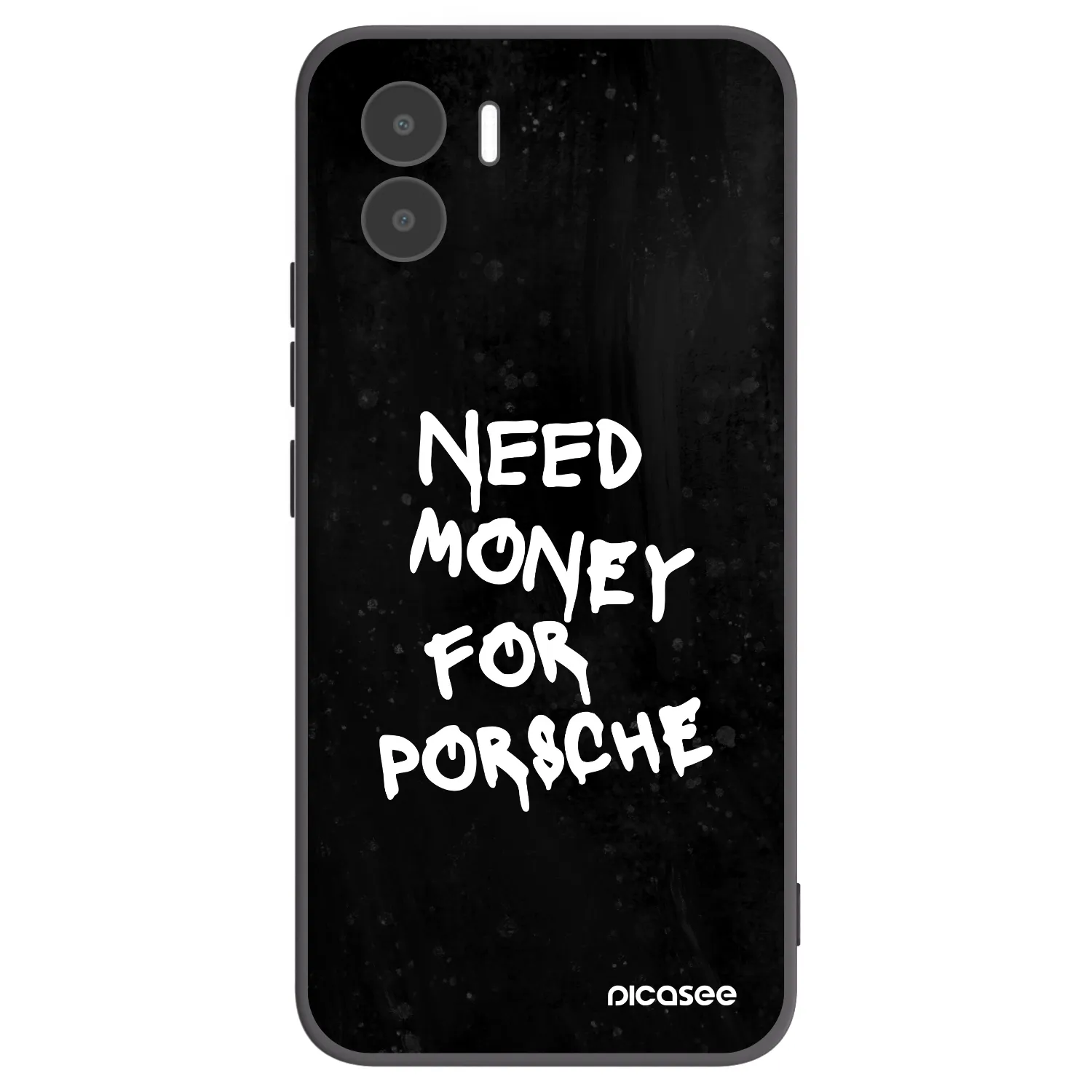 Picasee Μαύρη θήκη σιλικόνης για Xiaomi Redmi A1 - Black Dollar