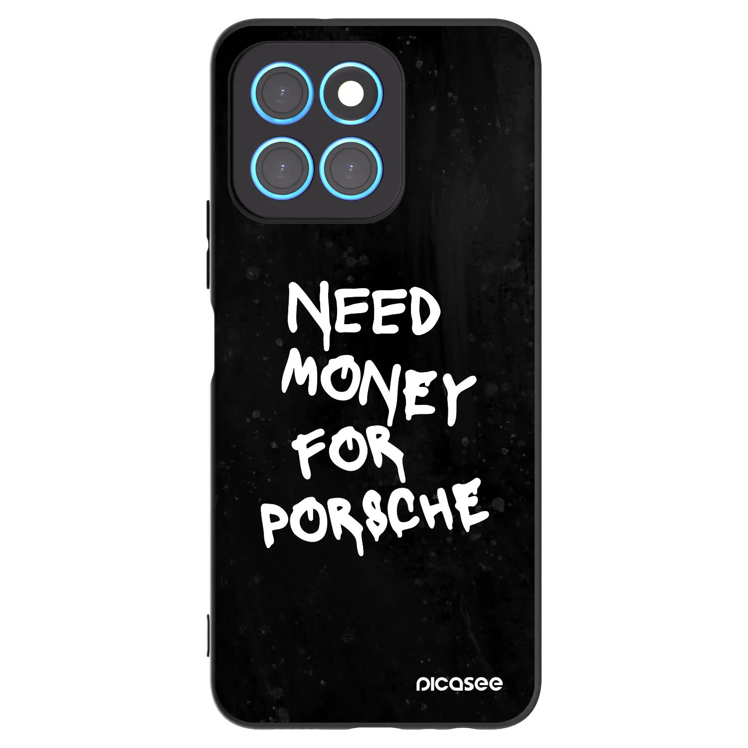 Picasee Μαύρη θήκη σιλικόνης για Honor X6 - Black Dollar