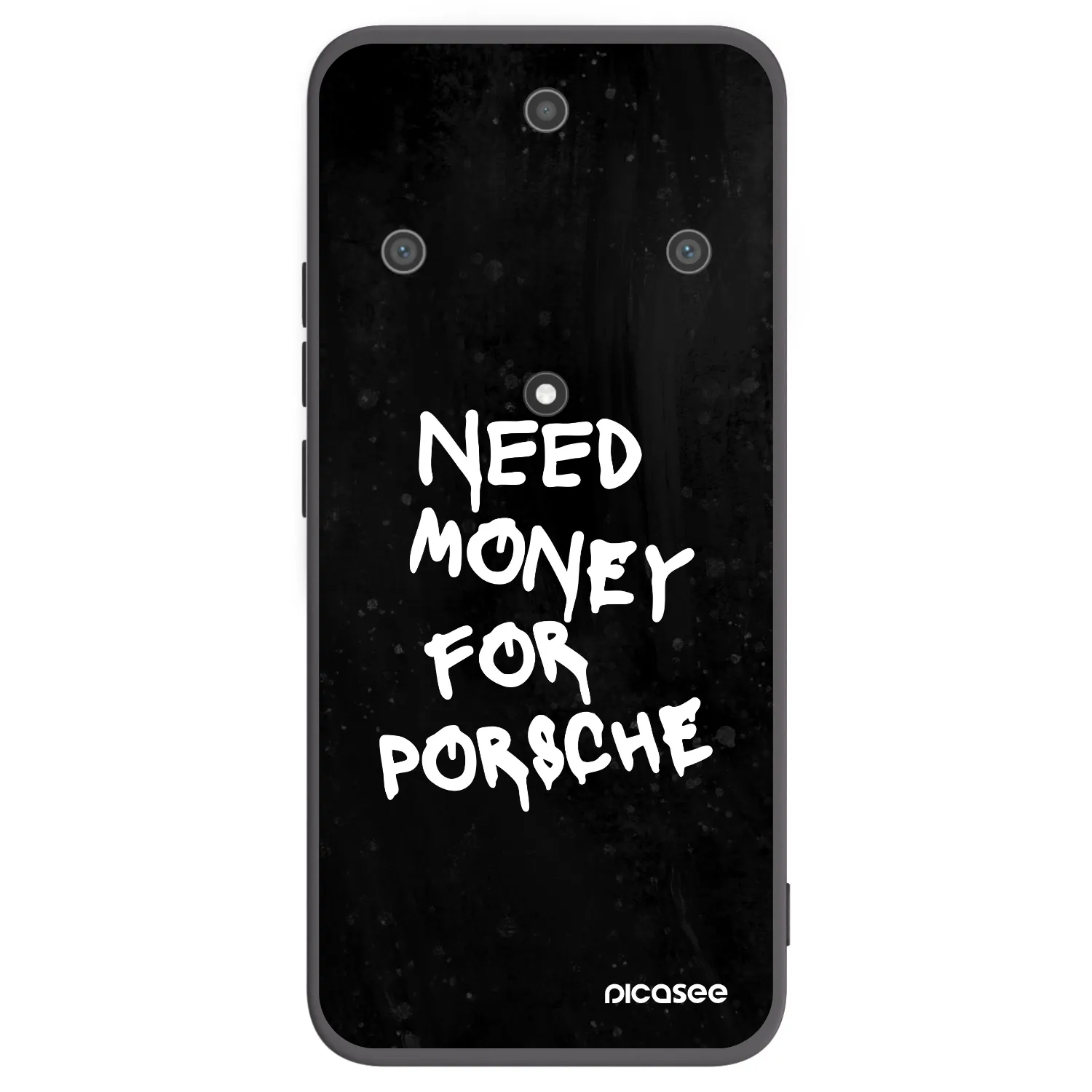 Picasee Μαύρη θήκη σιλικόνης για Honor Magic5 Lite 5G - Black Dollar