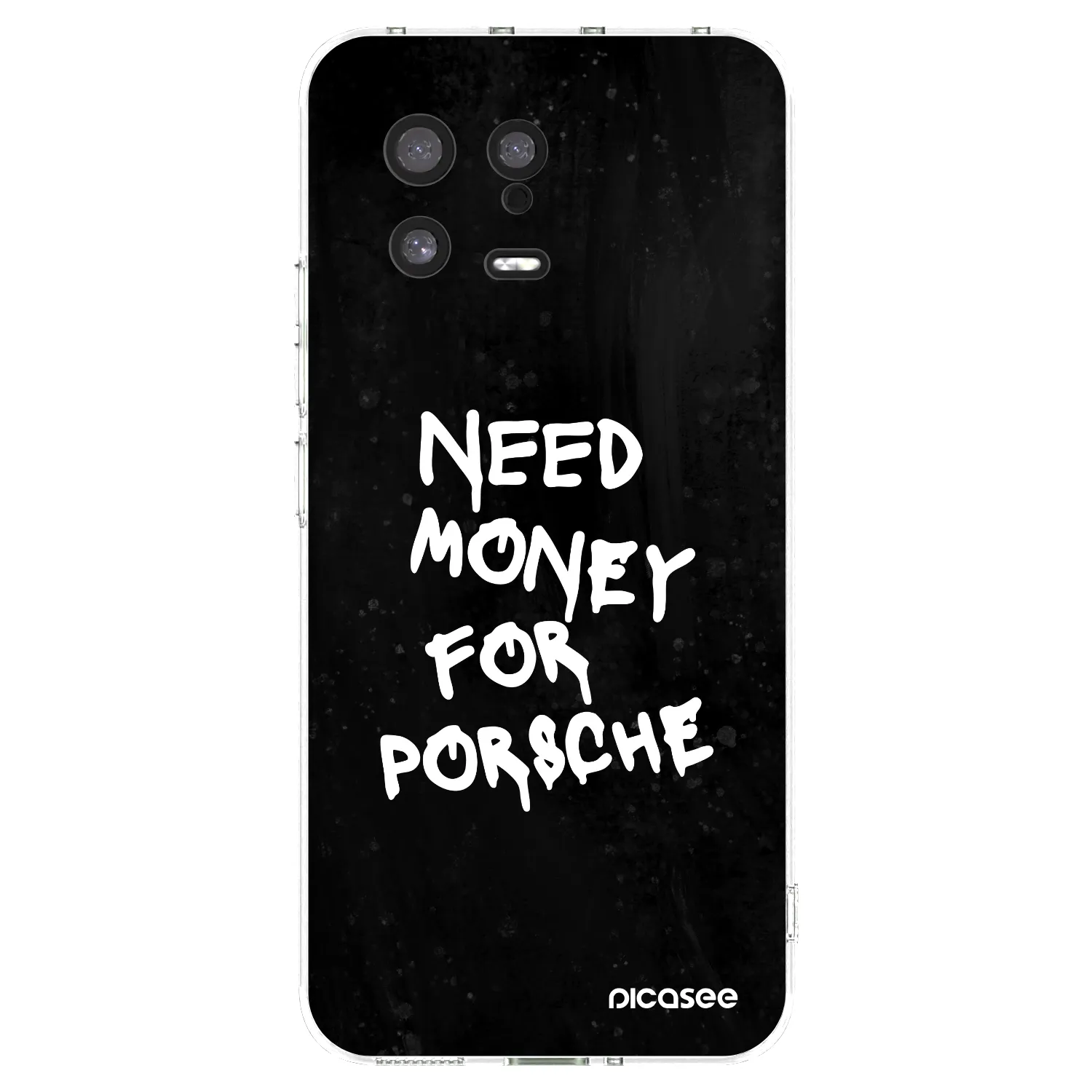 Picasee διαφανής θήκη σιλικόνης Xiaomi 13 - Black Dollar