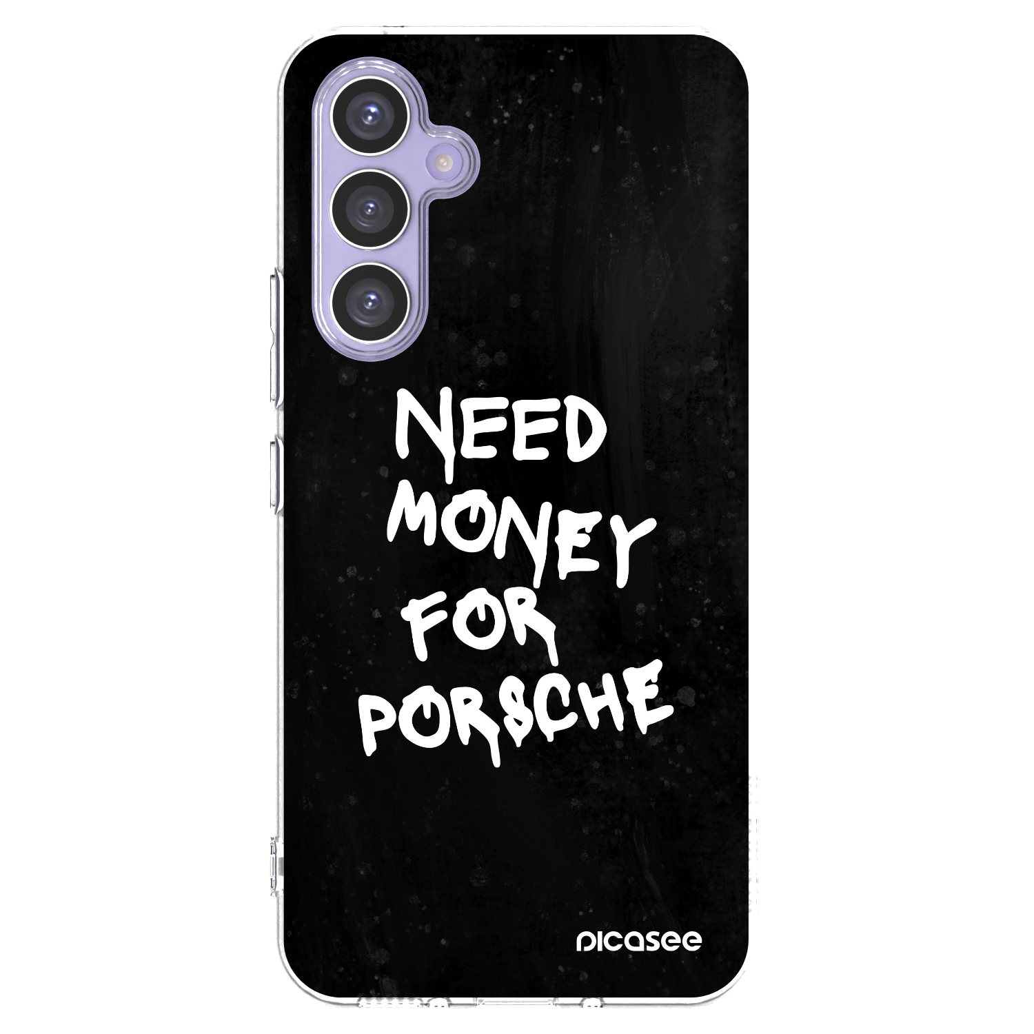 Picasee διαφανής θήκη σιλικόνης Samsung Galaxy A54 5G A546B - Black Dollar