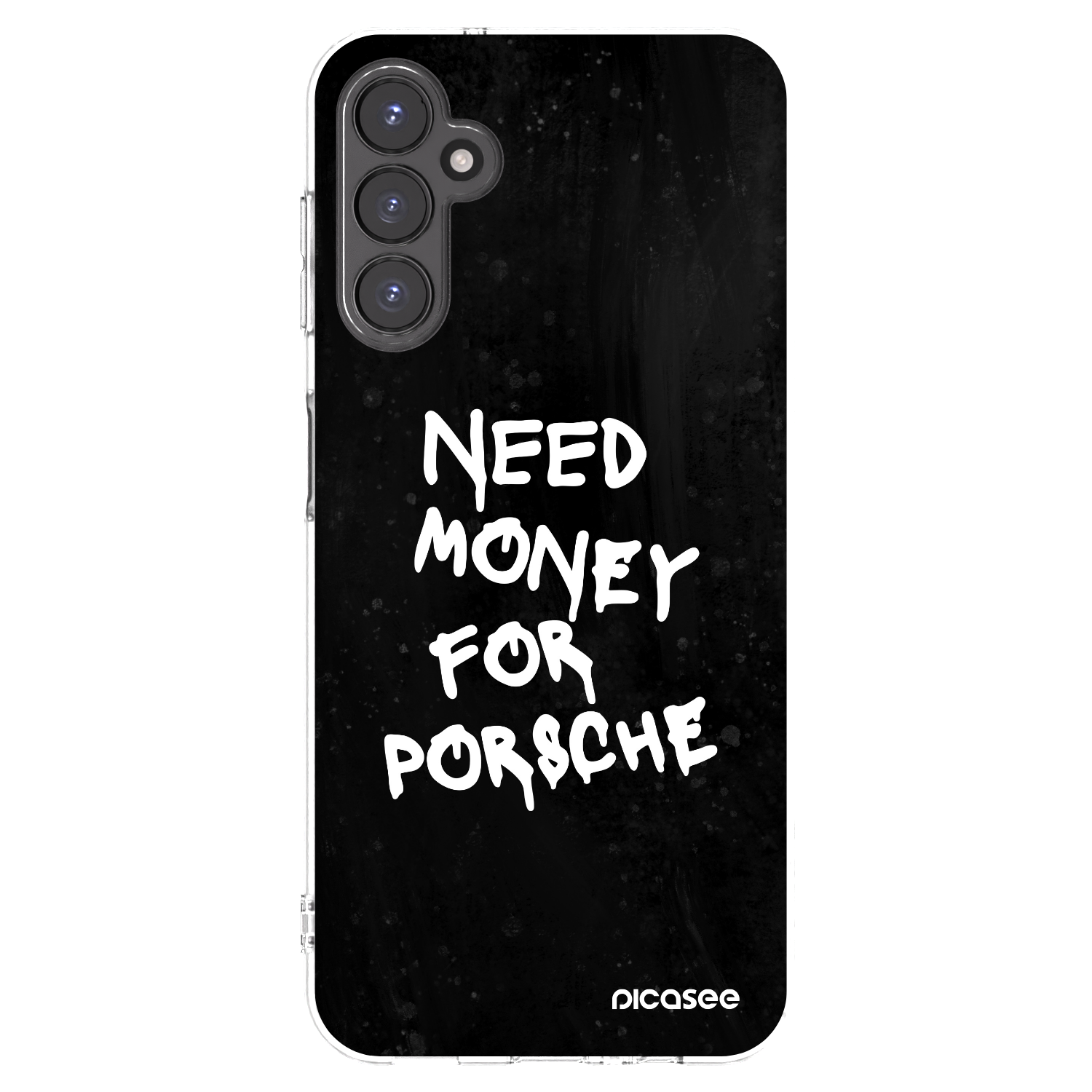Picasee διαφανής θήκη σιλικόνης Samsung Galaxy A14 5G A146P - Black Dollar