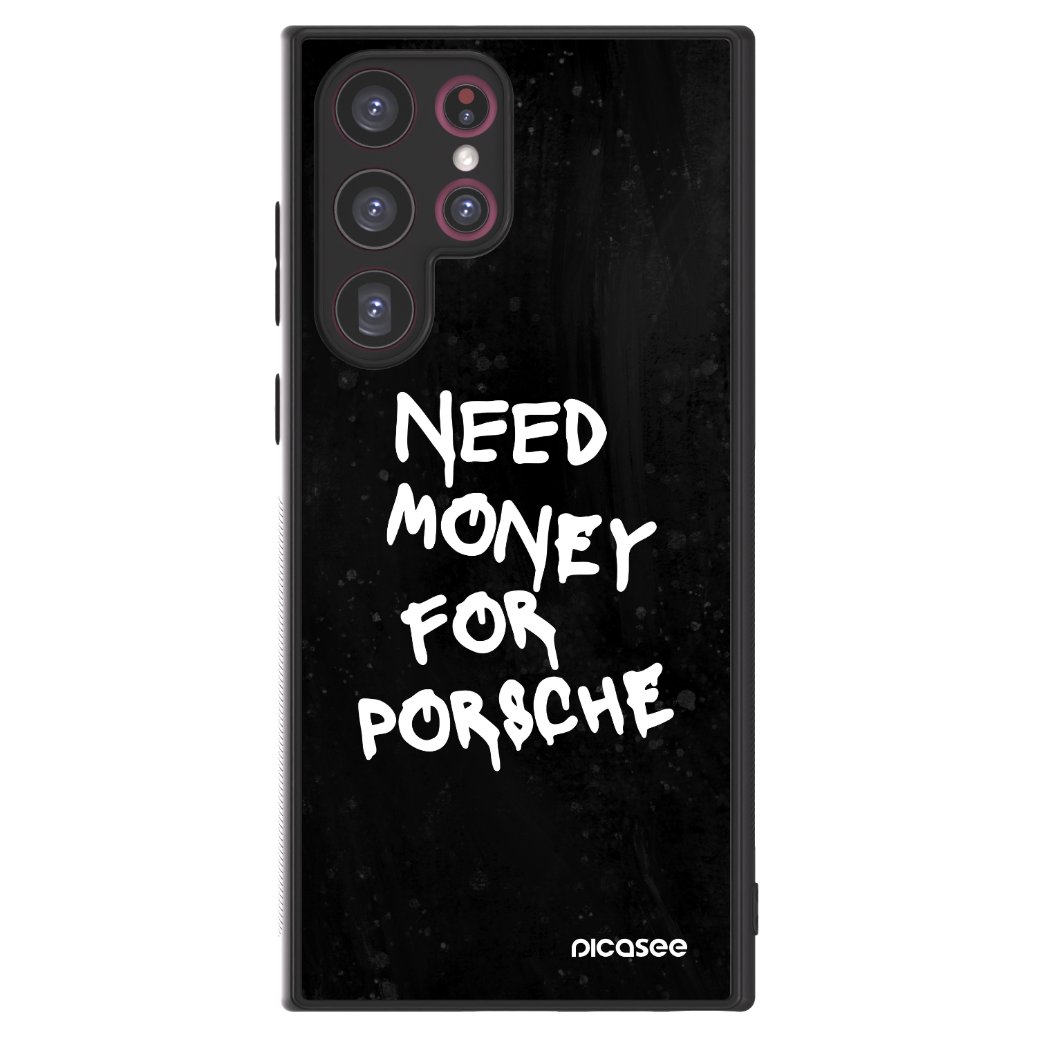 Picasee ULTIMATE CASE PowerShare για Samsung Galaxy S22 Ultra 5G - Black Dollar