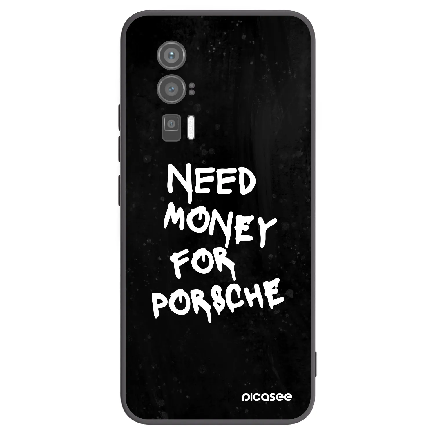 Picasee Μαύρη θήκη σιλικόνης για Xiaomi Poco F5 Pro 5G - Black Dollar
