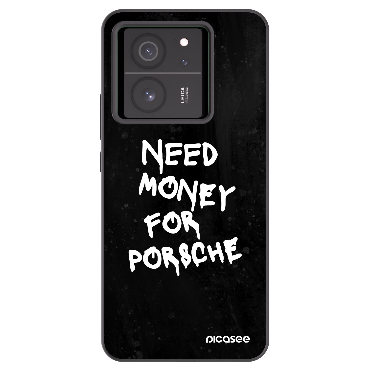 Picasee Μαύρη θήκη σιλικόνης για Xiaomi 13T Pro - Black Dollar