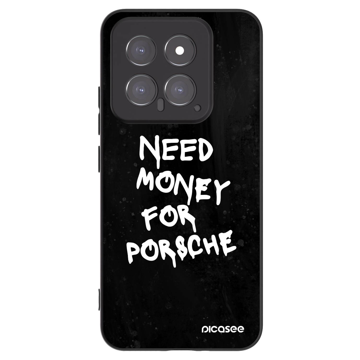 Picasee Μαύρη θήκη σιλικόνης για Xiaomi 14 - Black Dollar