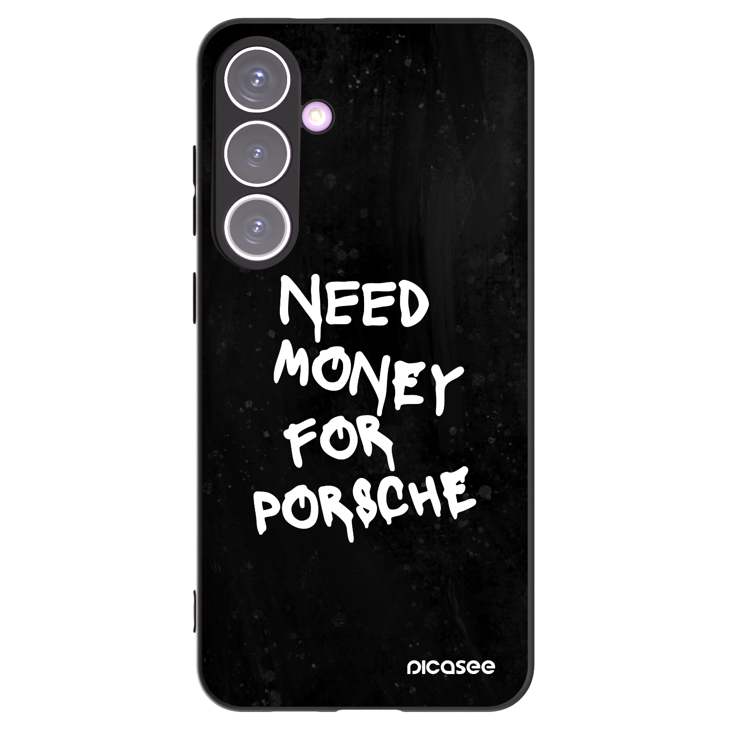 Picasee Μαύρη θήκη σιλικόνης για Samsung Galaxy S24+ S926B 5G - Black Dollar
