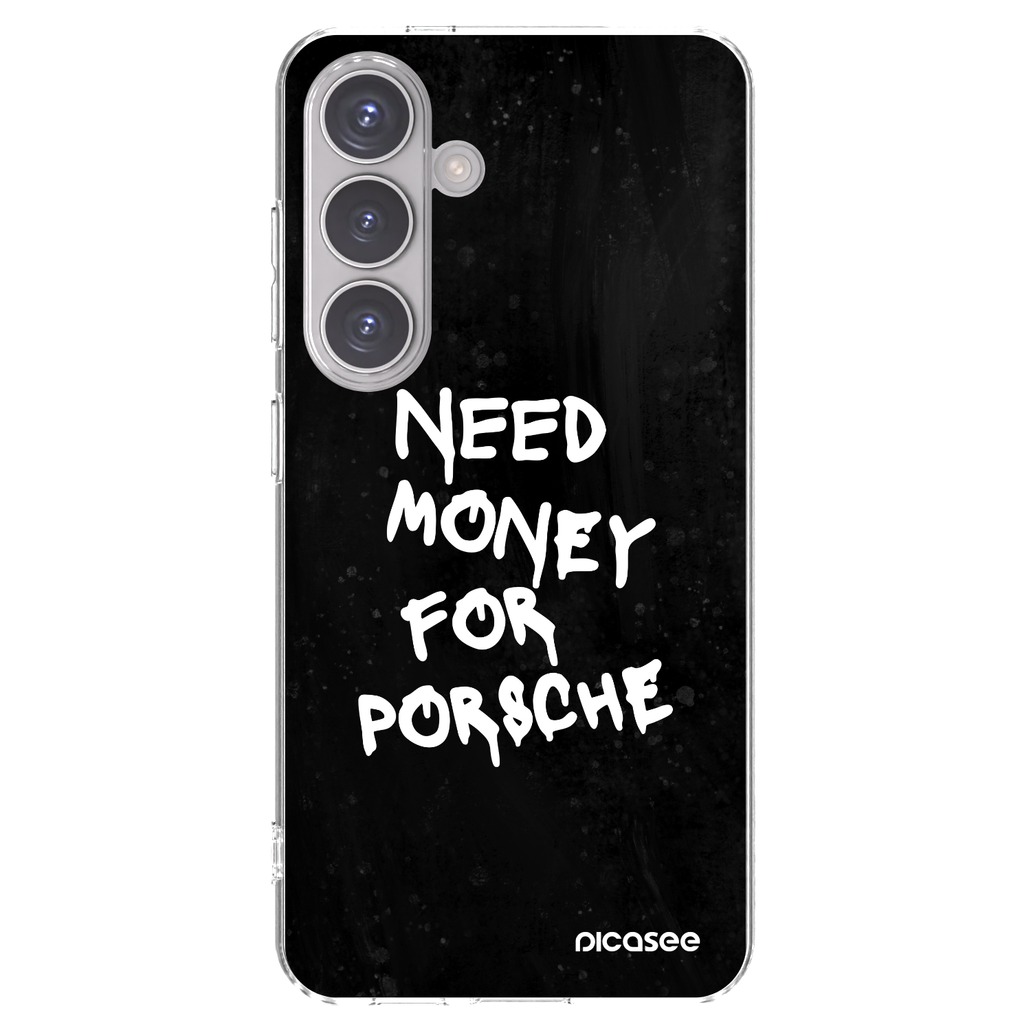 Picasee διαφανής θήκη σιλικόνης Samsung Galaxy S24 S921B 5G - Black Dollar