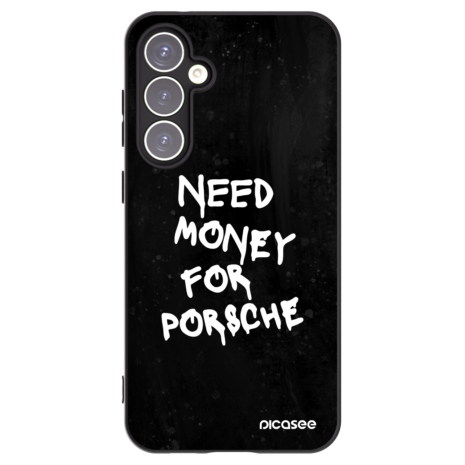 Picasee Μαύρη θήκη σιλικόνης για Samsung Galaxy S23 FE S711B - Black Dollar