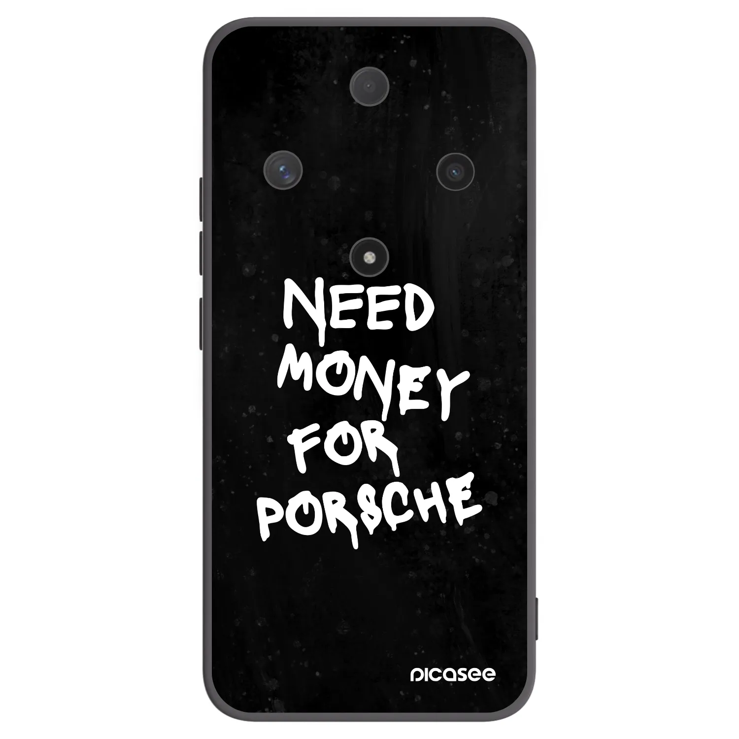Picasee Μαύρη θήκη σιλικόνης για Honor Magic6 Lite 5G - Black Dollar