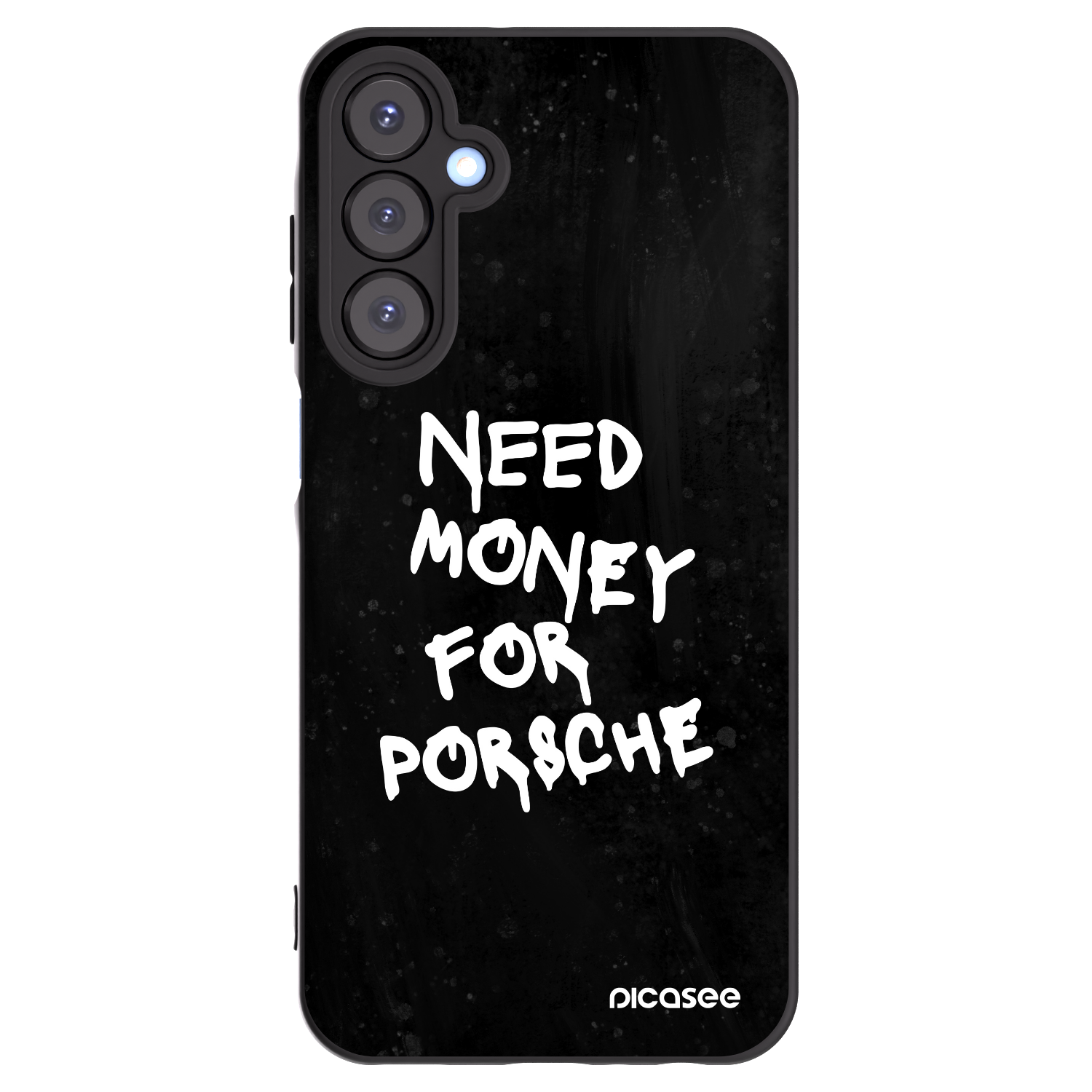 Picasee Μαύρη θήκη σιλικόνης για Samsung Galaxy A25 A256B 5G - Black Dollar