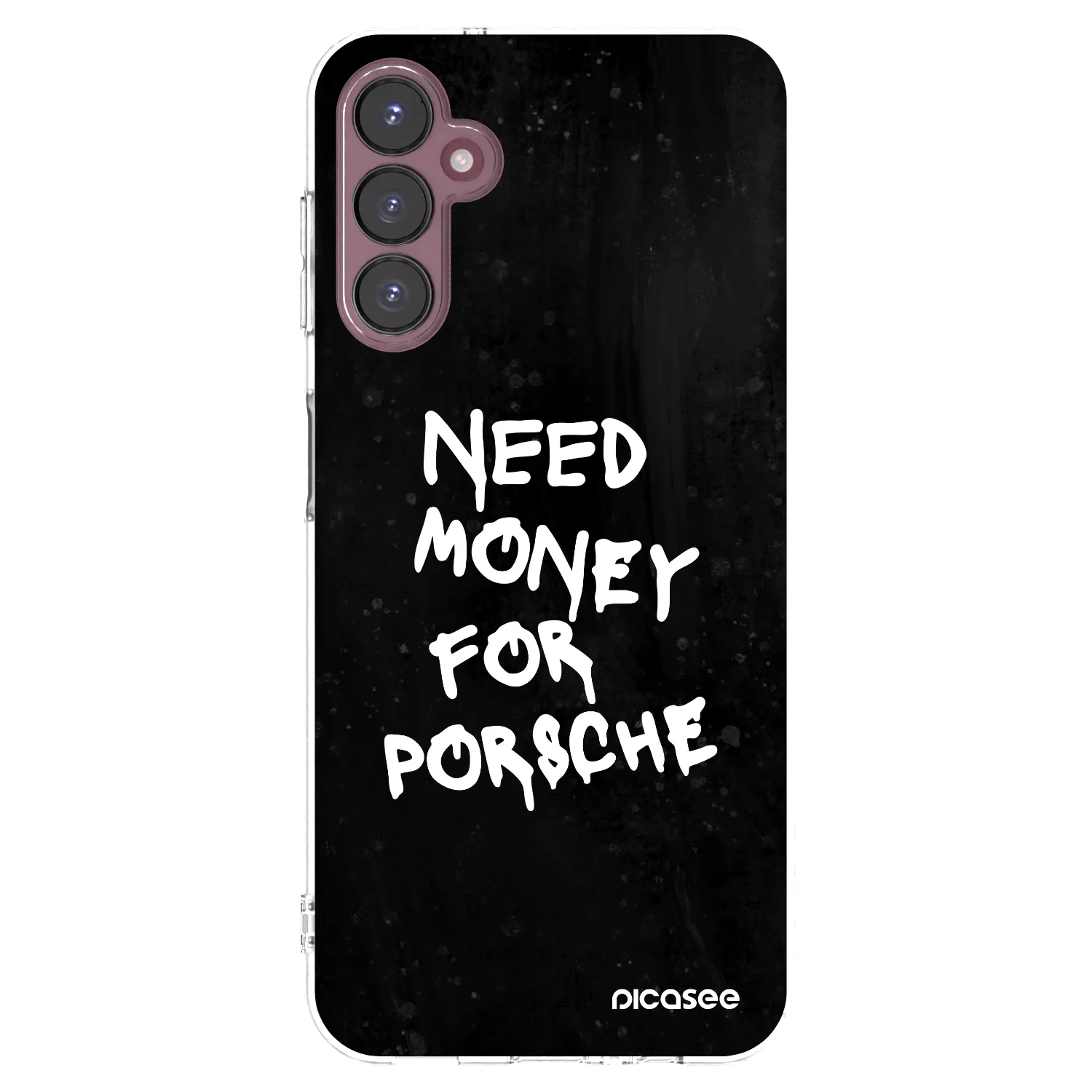 Picasee διαφανής θήκη σιλικόνης Samsung Galaxy A05s A057G - Black Dollar