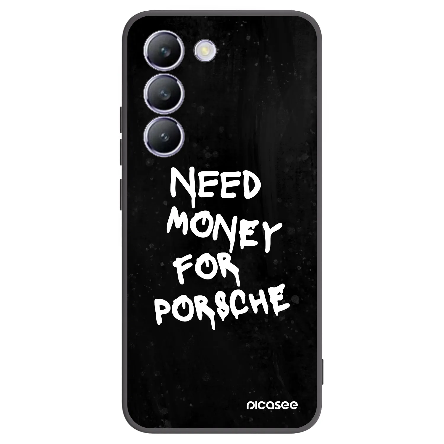 Picasee Μαύρη θήκη σιλικόνης για Vivo V40 SE 5G - Black Dollar