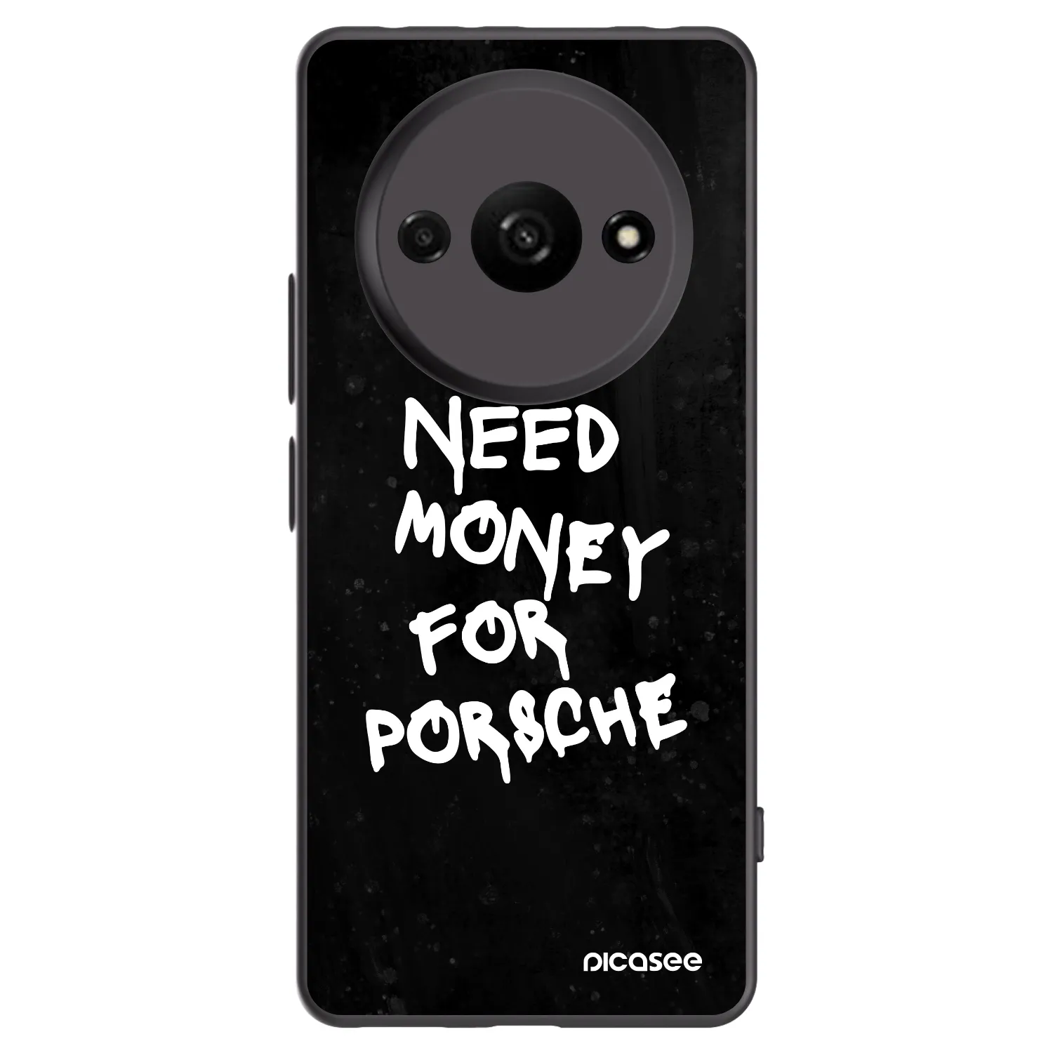 Picasee Μαύρη θήκη σιλικόνης για Xiaomi Redmi A3 - Black Dollar