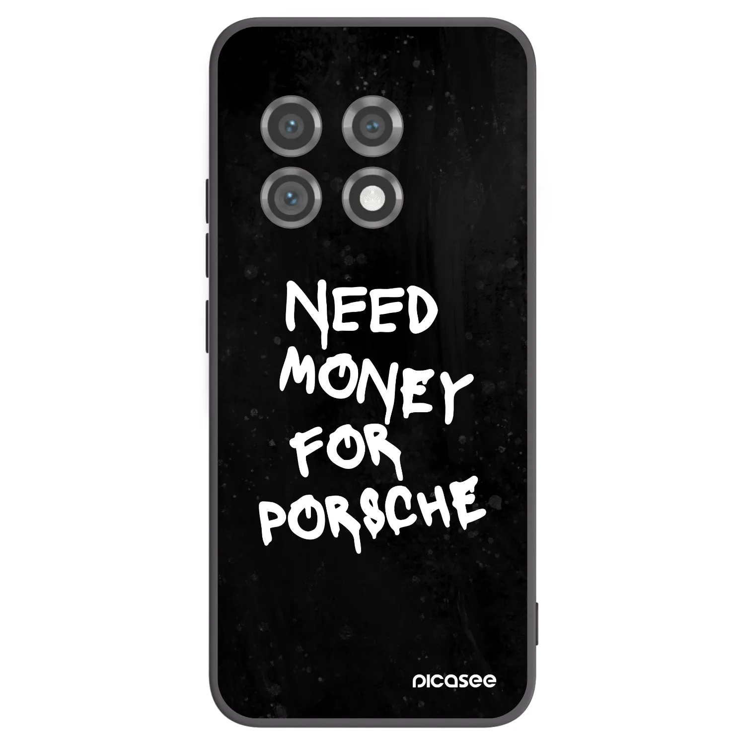 Picasee Μαύρη θήκη σιλικόνης για OnePlus 11 5G - Black Dollar