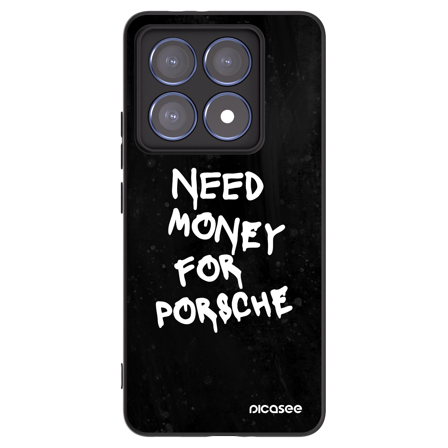 Picasee Μαύρη θήκη σιλικόνης για Xiaomi 14T Pro - Black Dollar