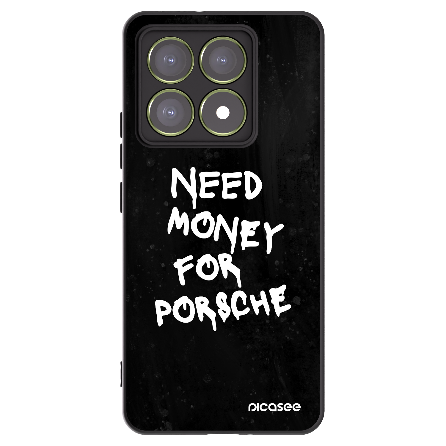 Picasee Μαύρη θήκη σιλικόνης για Xiaomi 14T - Black Dollar