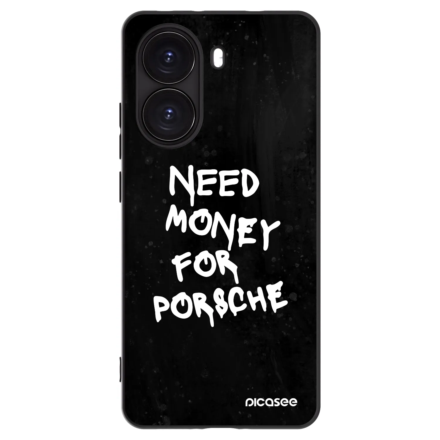 Picasee Μαύρη θήκη σιλικόνης για Xiaomi Poco X7 Pro 5G - Black Dollar