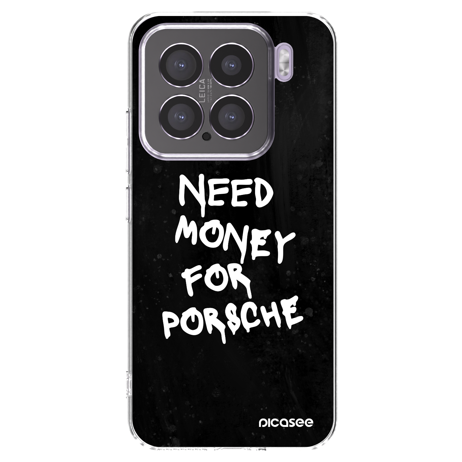 Picasee διαφανής θήκη σιλικόνης Xiaomi 15 - Black Dollar