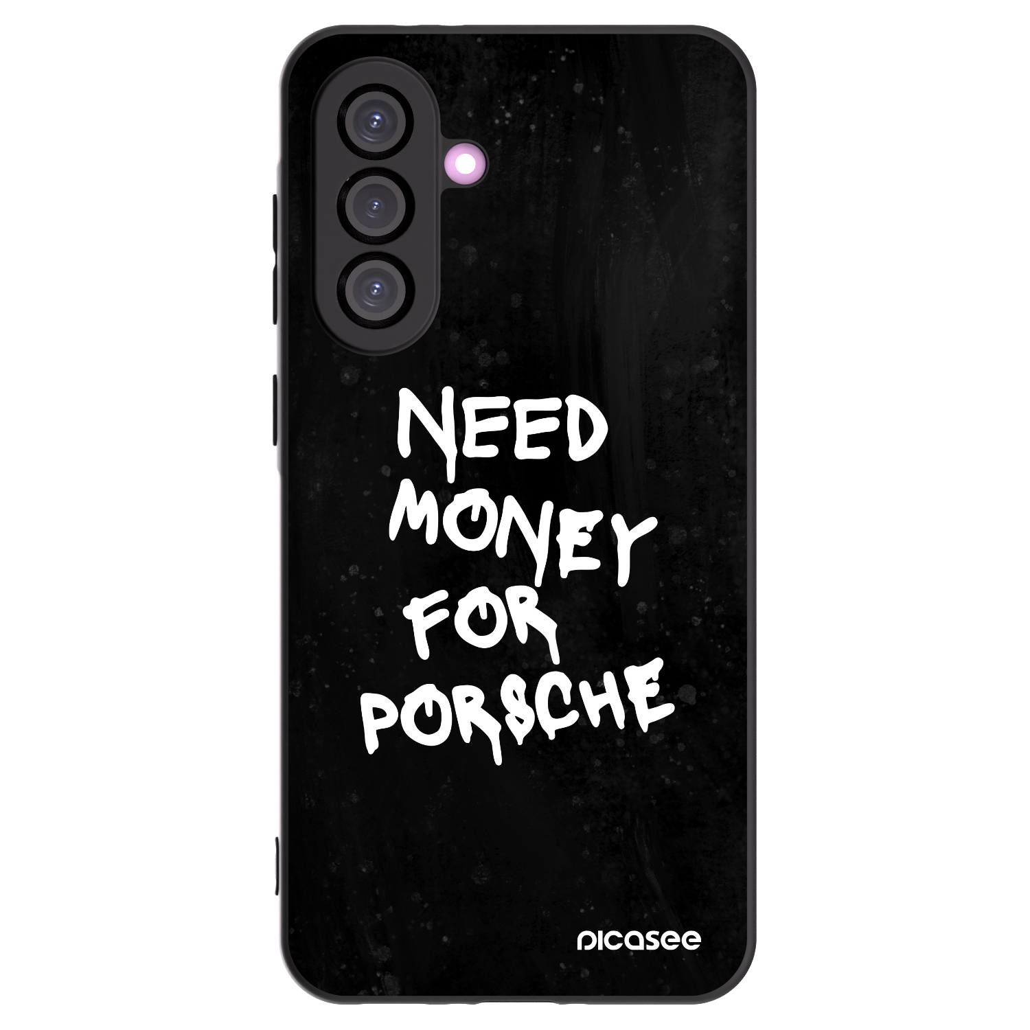 Picasee Μαύρη θήκη σιλικόνης για Samsung Galaxy A36 5G - Black Dollar