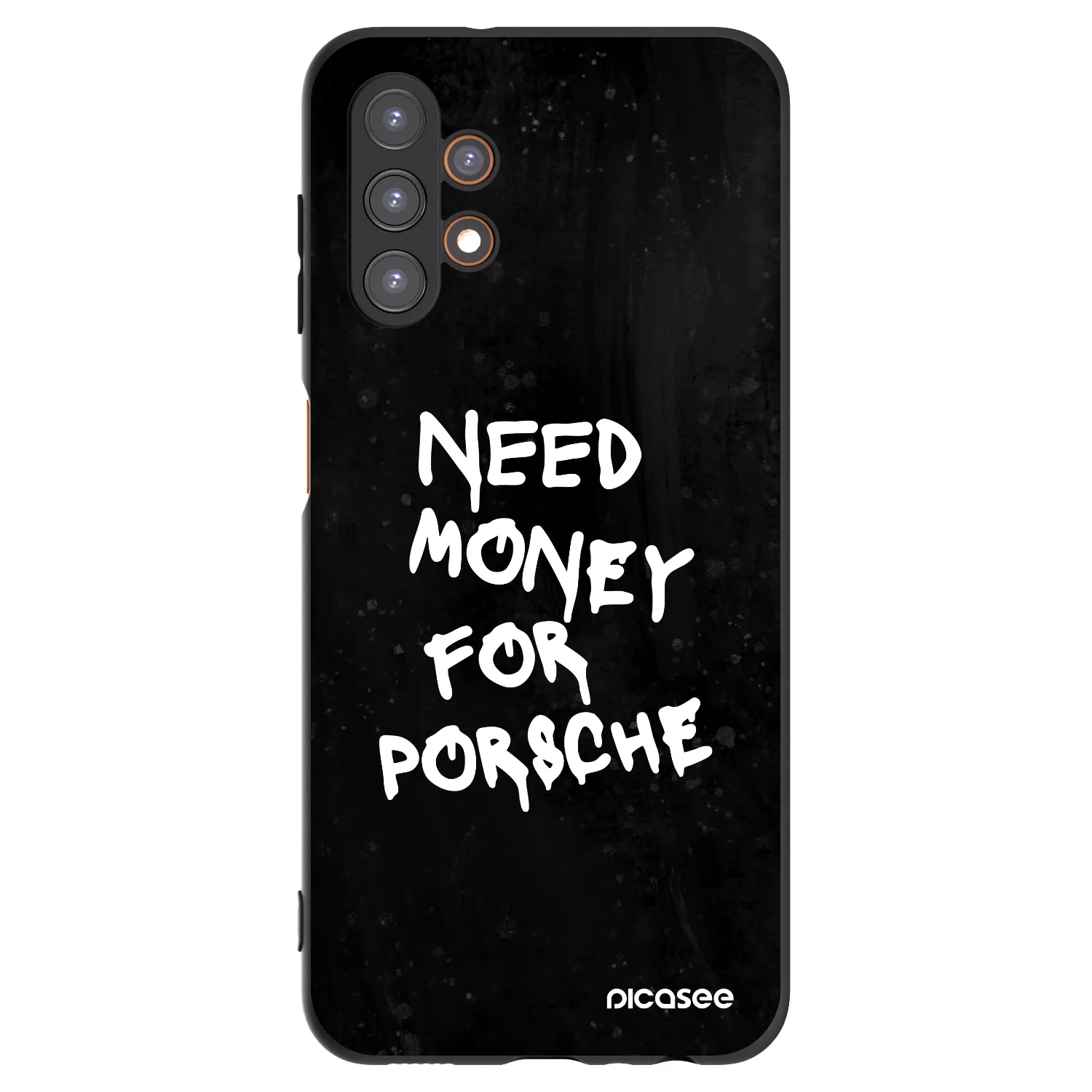 Picasee Μαύρη θήκη σιλικόνης για Samsung Galaxy A13 5G - Black Dollar