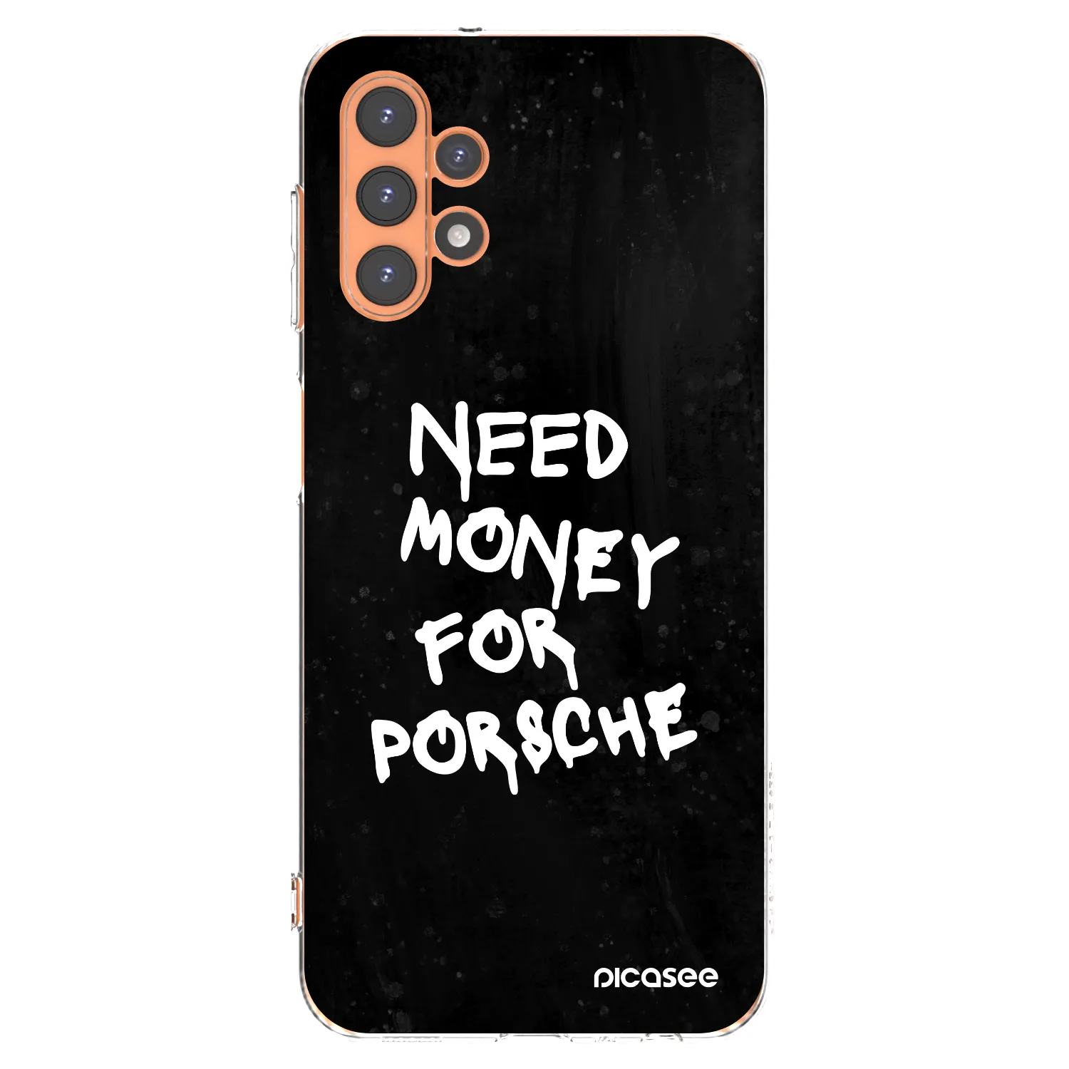 Picasee διαφανής θήκη σιλικόνης Samsung Galaxy A13 5G - Black Dollar