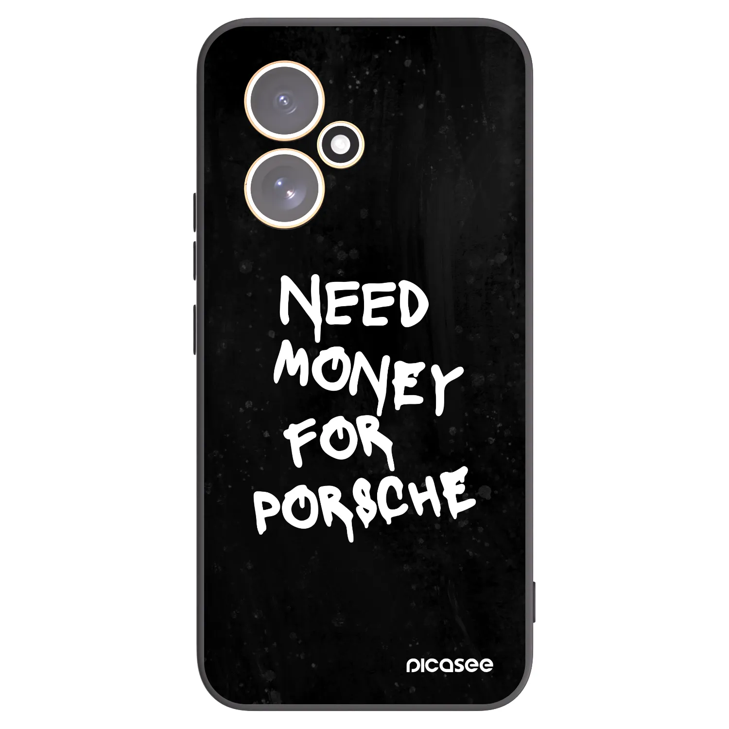 Picasee Μαύρη θήκη σιλικόνης για Honor 400 5G - Black Dollar