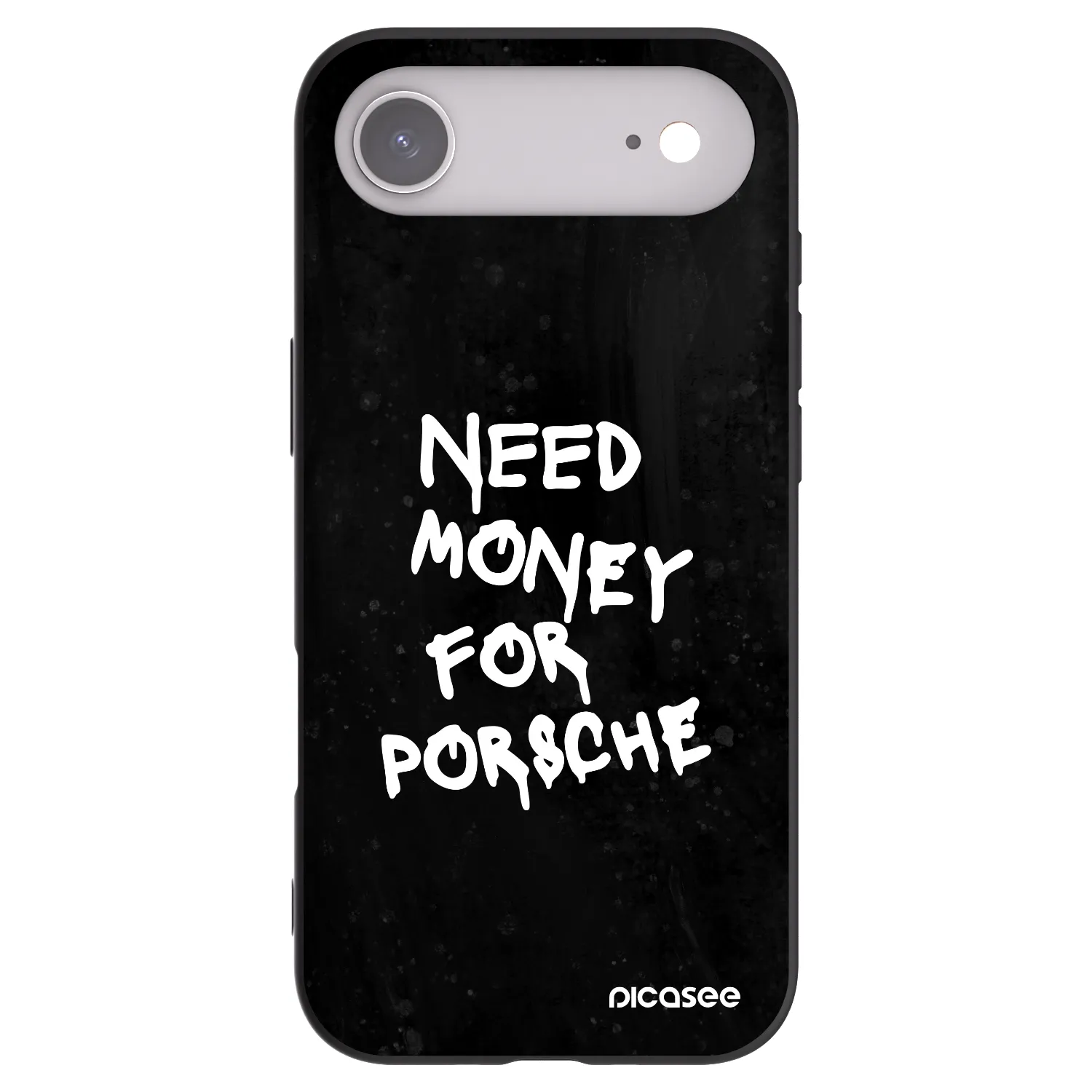Picasee Μαύρη θήκη σιλικόνης για Apple iPhone Air - Black Dollar