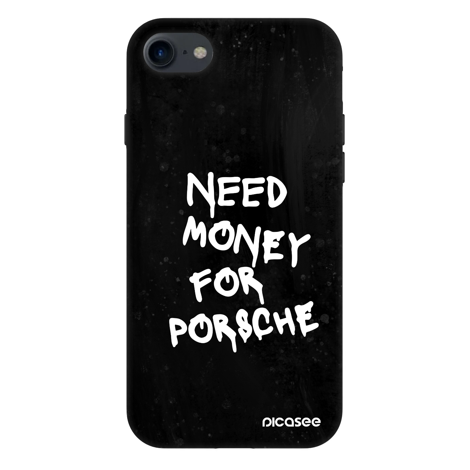 Picasee Fashion Case για Apple iPhone 7 - Black Dollar